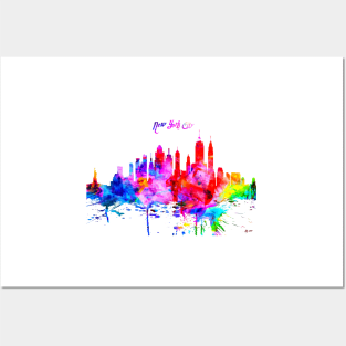 New York Skyline Posters and Art